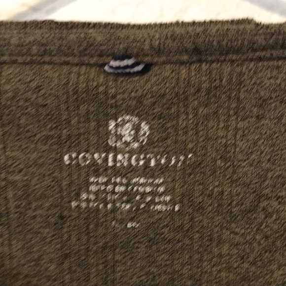 COVINGTON MENS CASUAL SHIRT ARMY GREEN SIZE XL GREAT CONDITION! - Picture 2 of 6